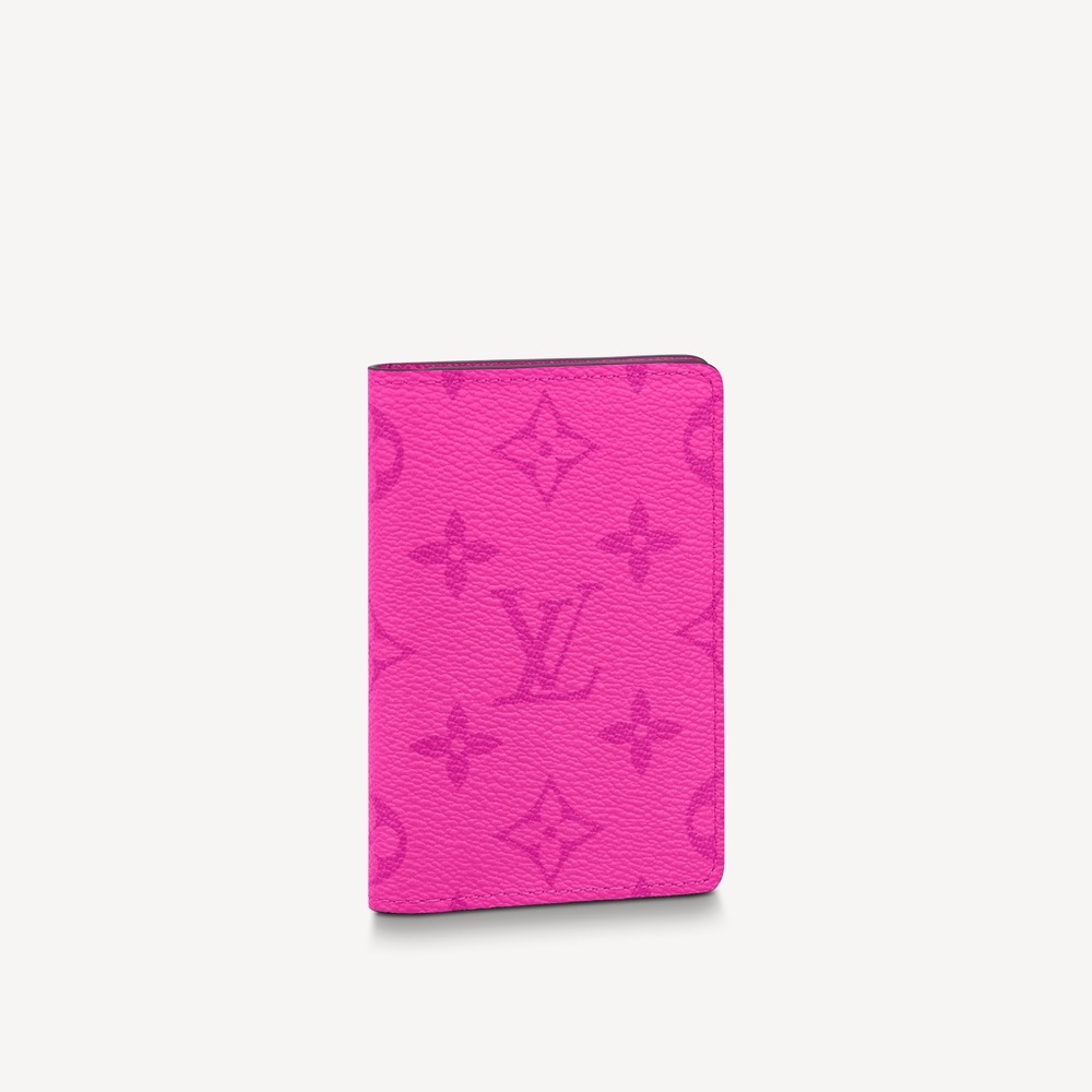 Louis Vuitton Taigarama fuchsia Pocket organizer - Picture 14 of 14